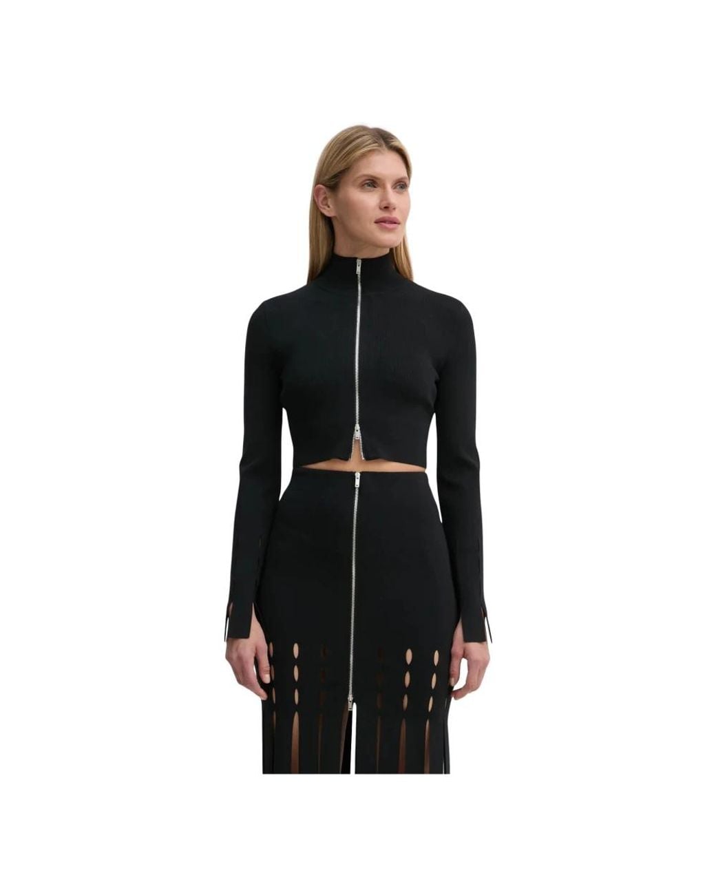Nanushka Cardigan in het Black