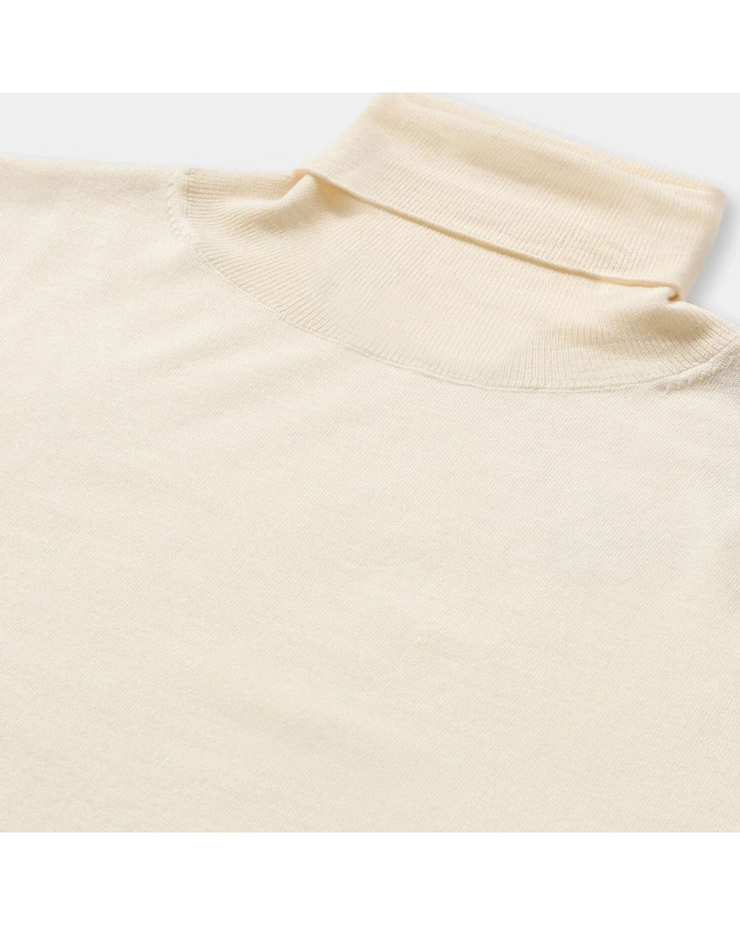 Brooks Brothers White Turtlenecks