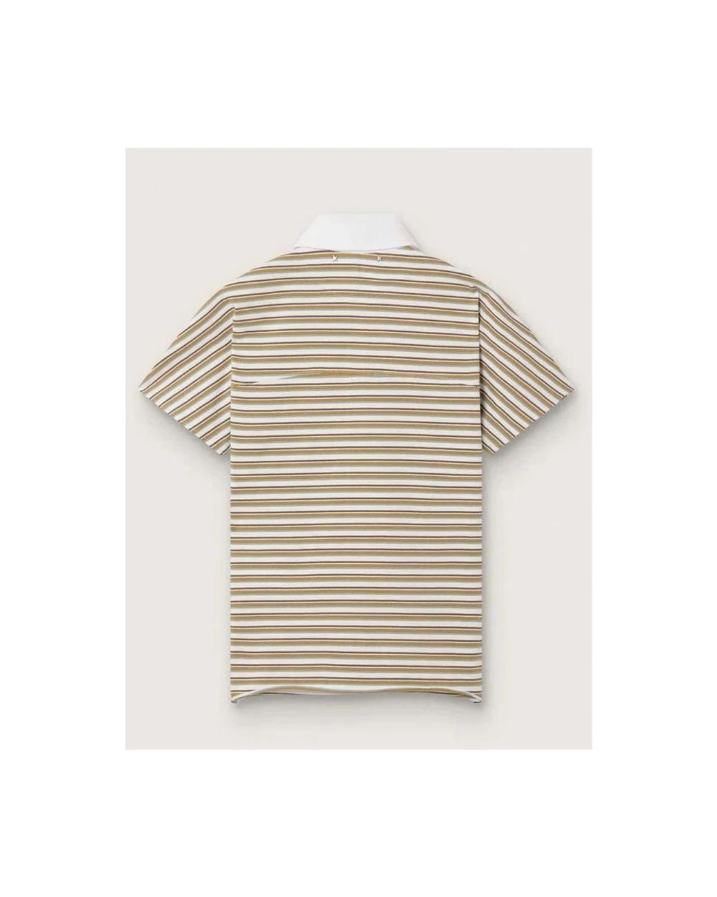 Golden Goose Deluxe Brand Natural Polo Shirts