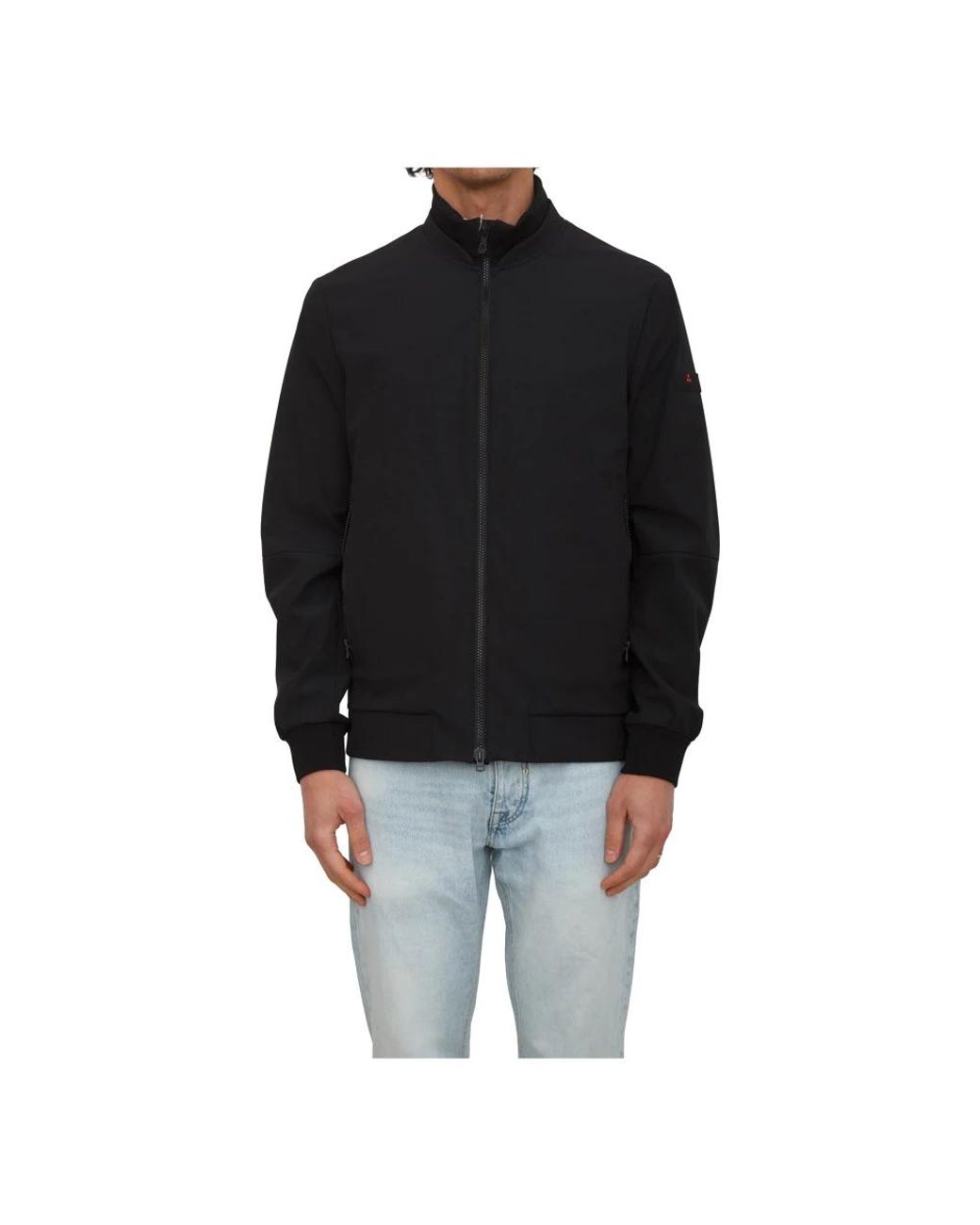 Peuterey Black Light Jackets for men