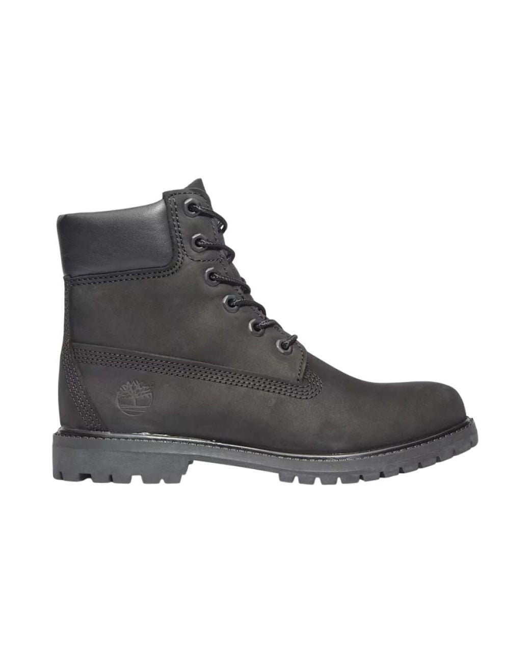 Timberland Black Lace-Up Boots