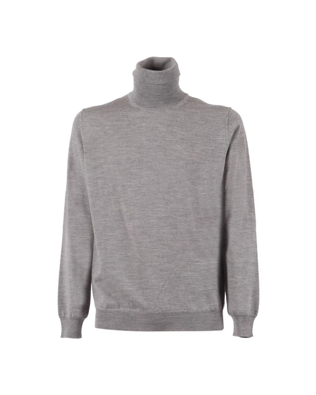 Kangra Gray Turtlenecks for men