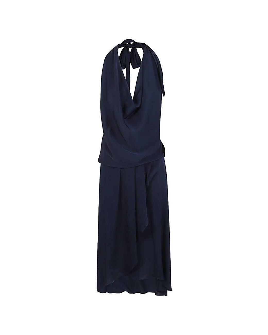 Silk95five Blue Midi Dresses