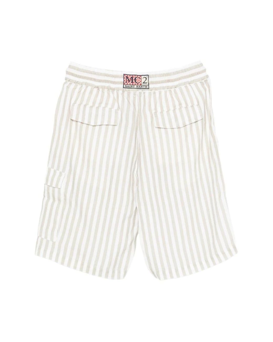 Mc2 Saint Barth White Beachwear for men