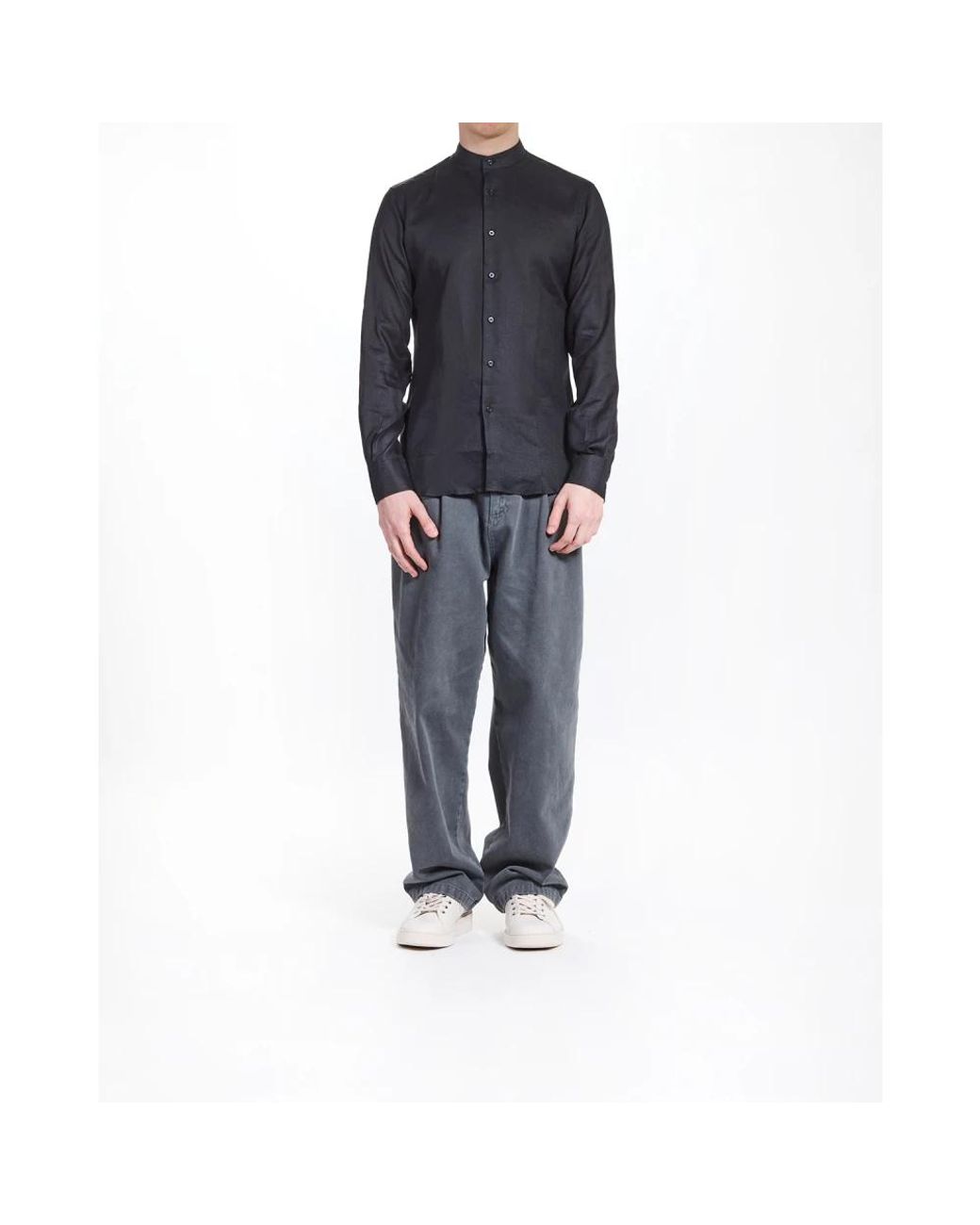 Karl Lagerfeld Blue Casual Shirts for men