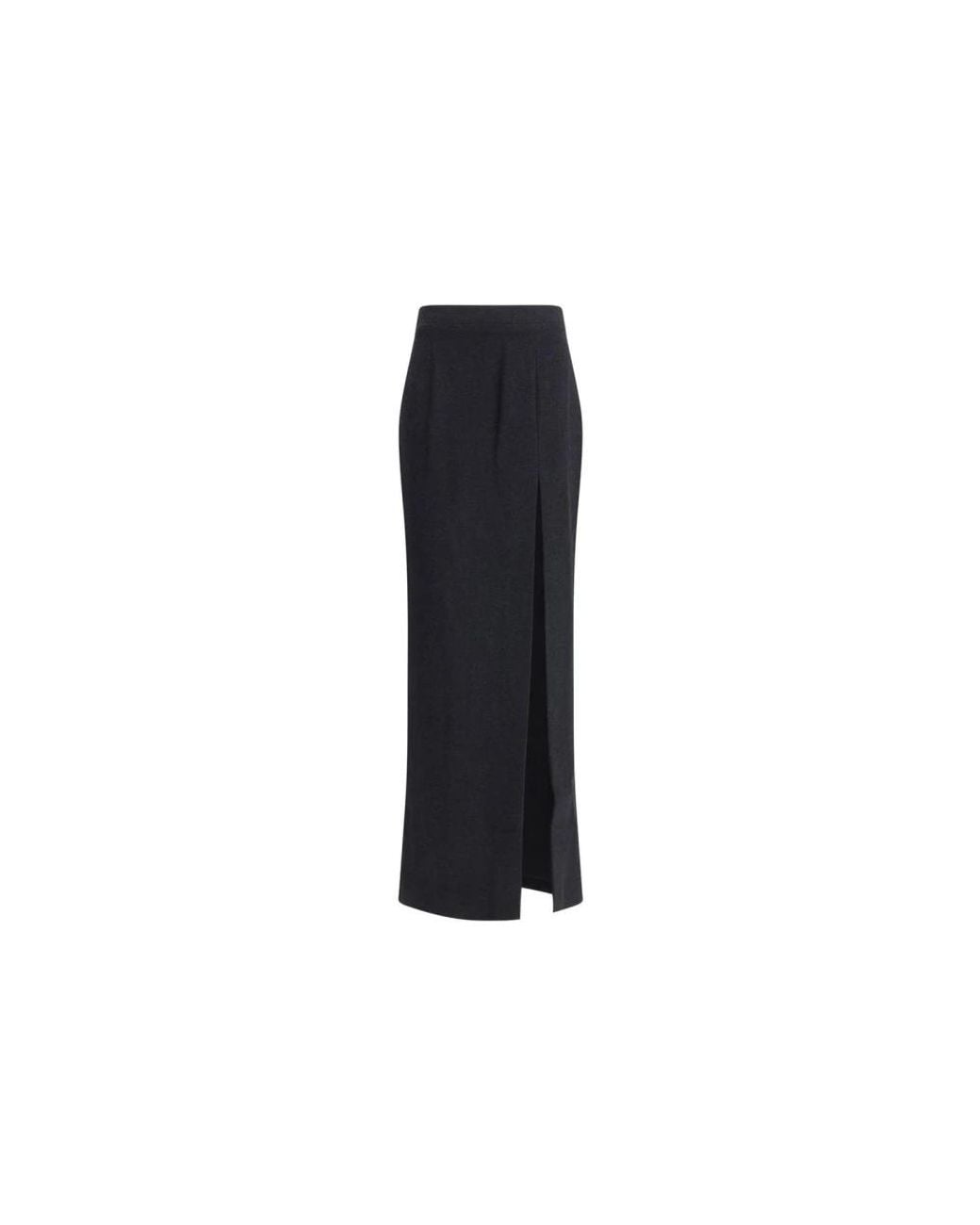 Alessandra Rich Black Maxi Skirts