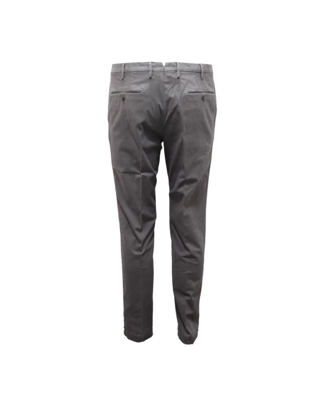 PT01 Gray Slim-Fit Trousers for men