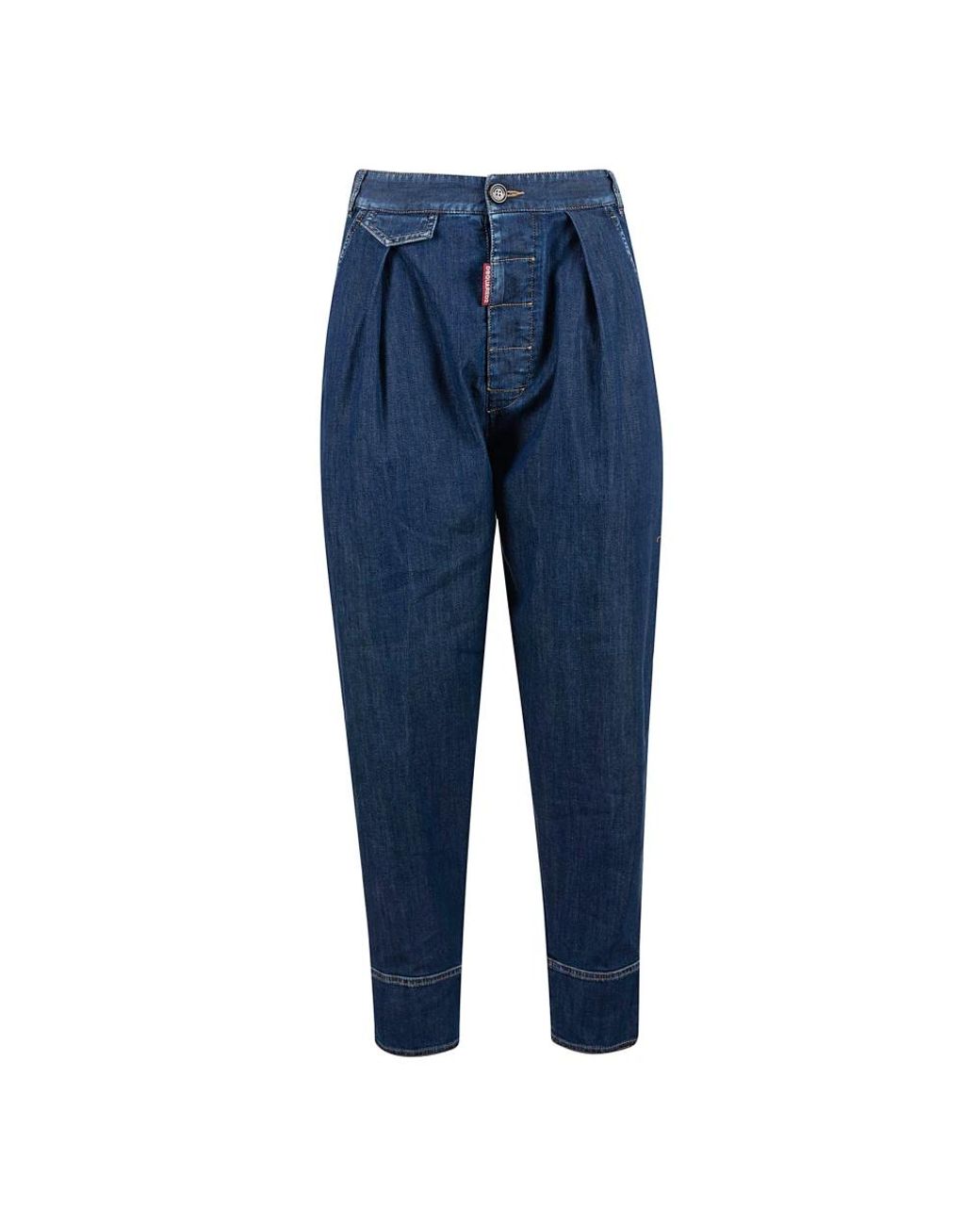 DSquared² Blue Loose Fit Jeans