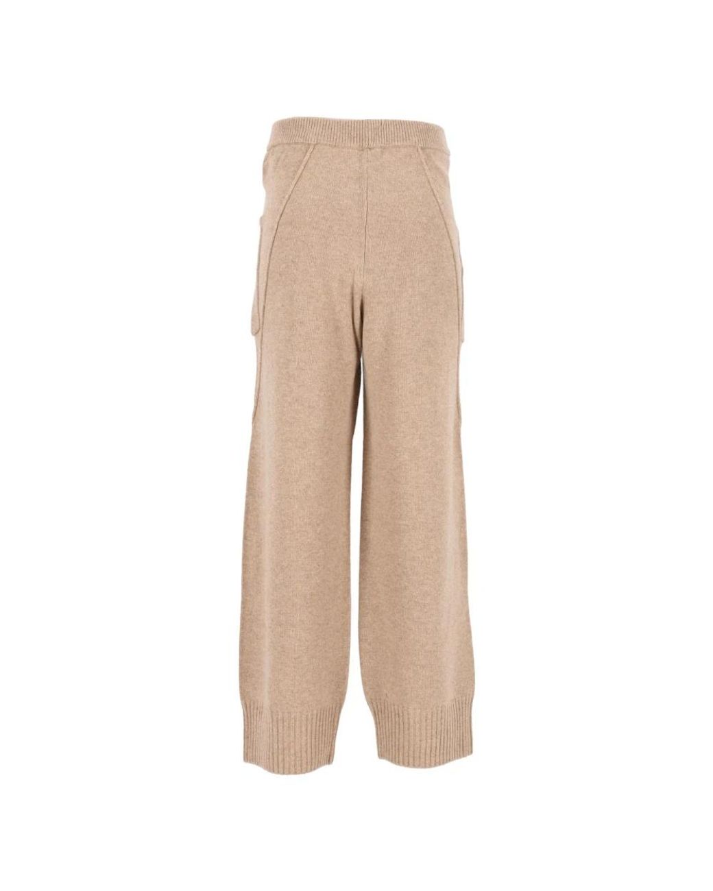 Maison Kitsuné Natural Wide Trousers