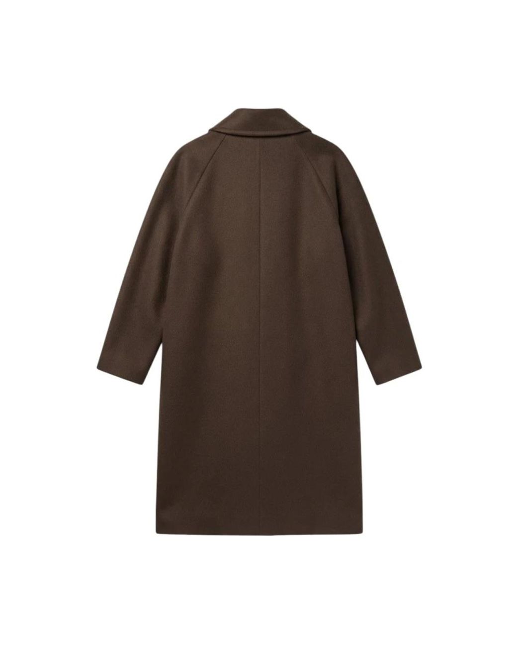 Double-Breasted Coats Hevò de hombre de color Brown