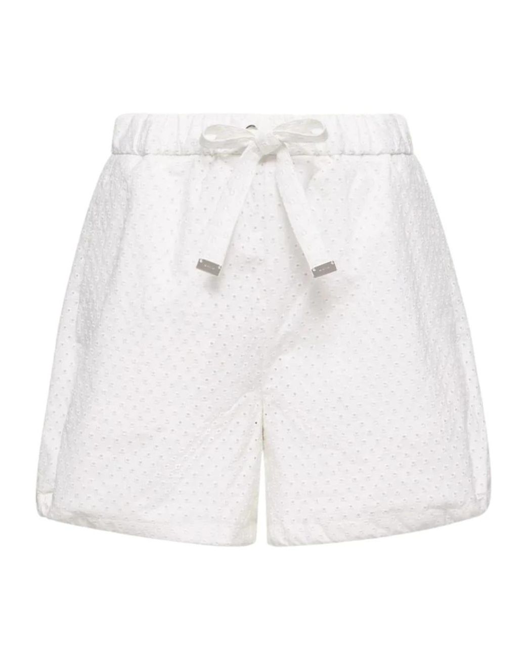 Moncler White Casual Shorts