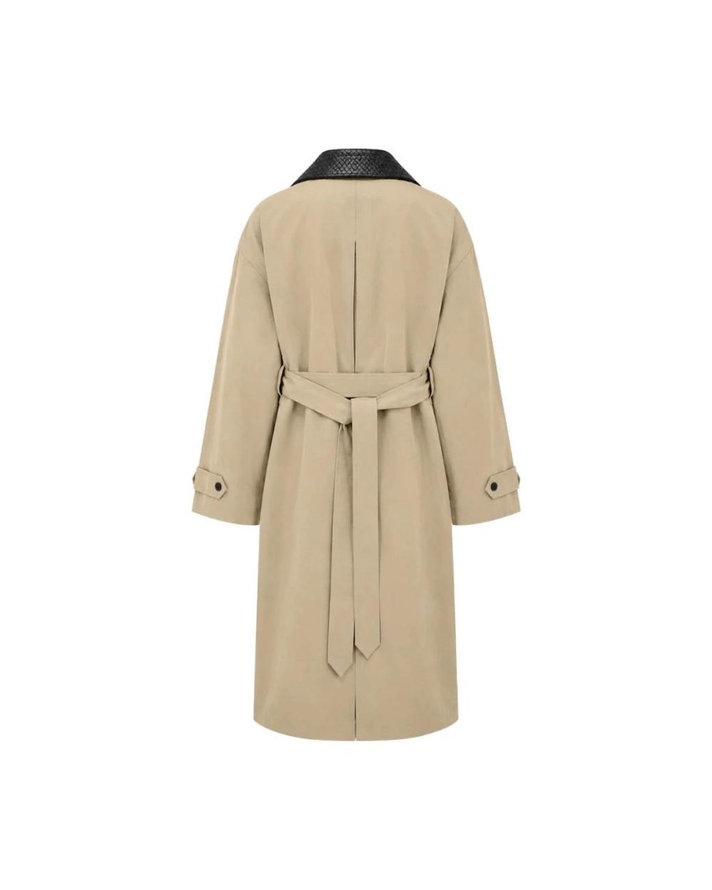 Bottega Veneta Natural Double-Breasted Coats