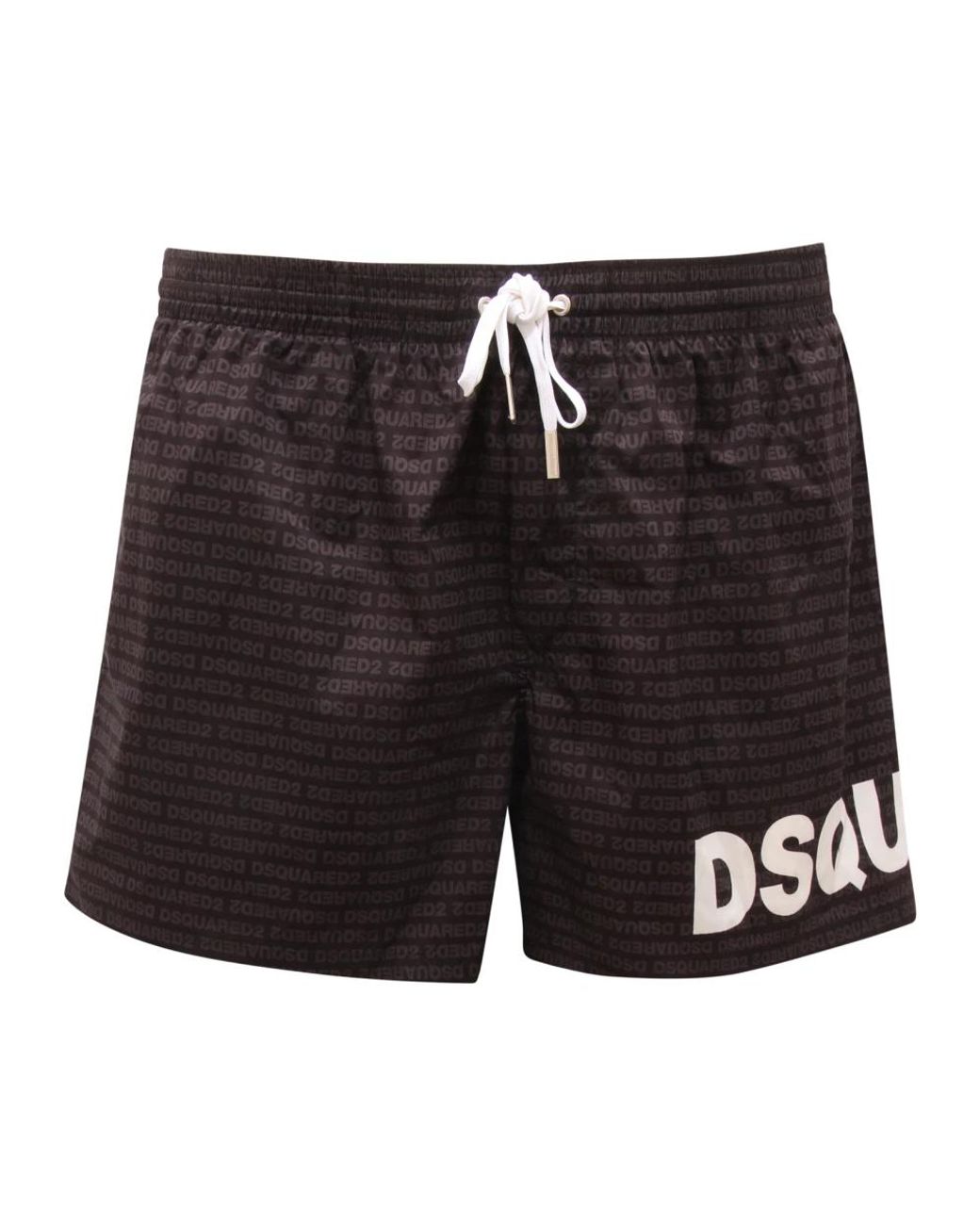 DSquared² Black Beachwear for men