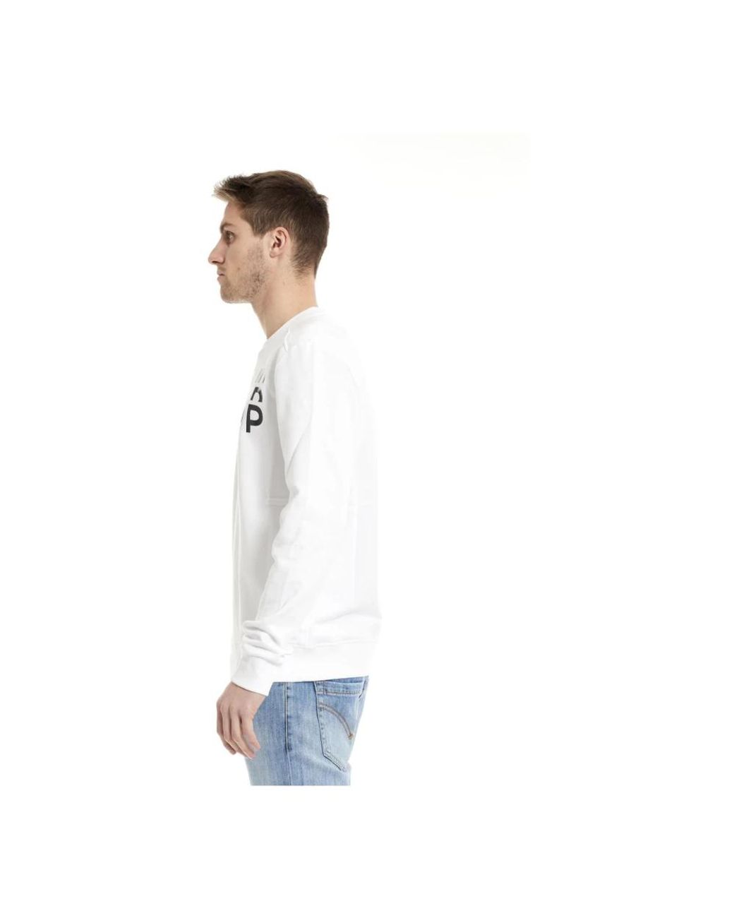 Dondup White Sweatshirts for men