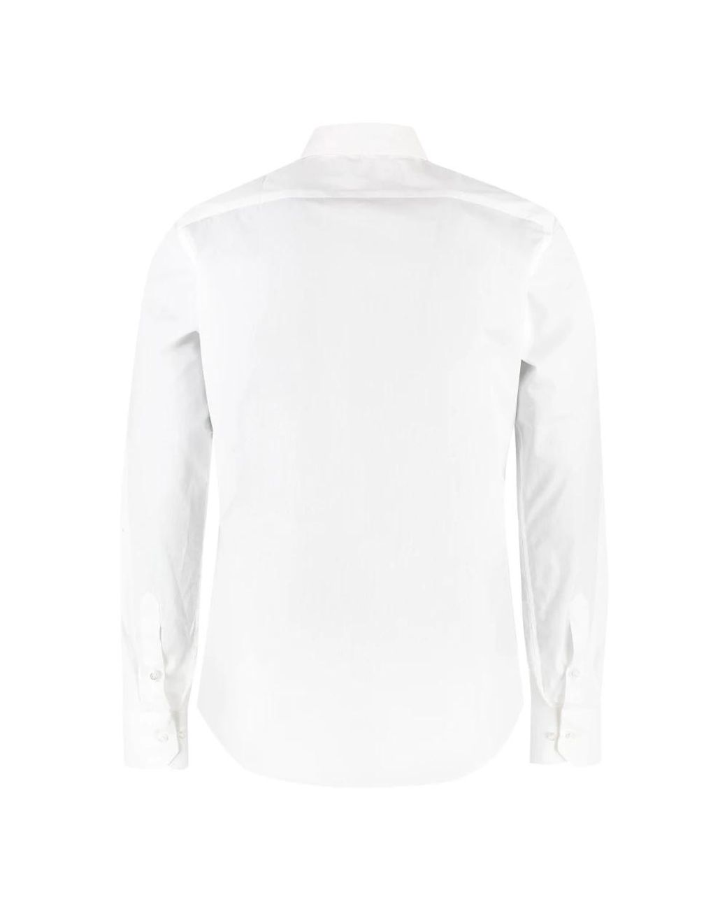 THE (Alphabet) White Formal Shirts for men