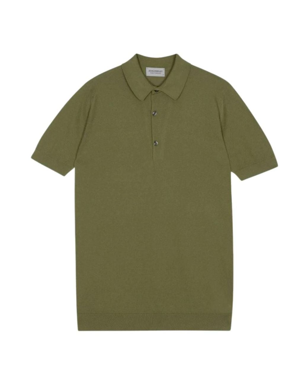 John Smedley Green Polo Shirts for men