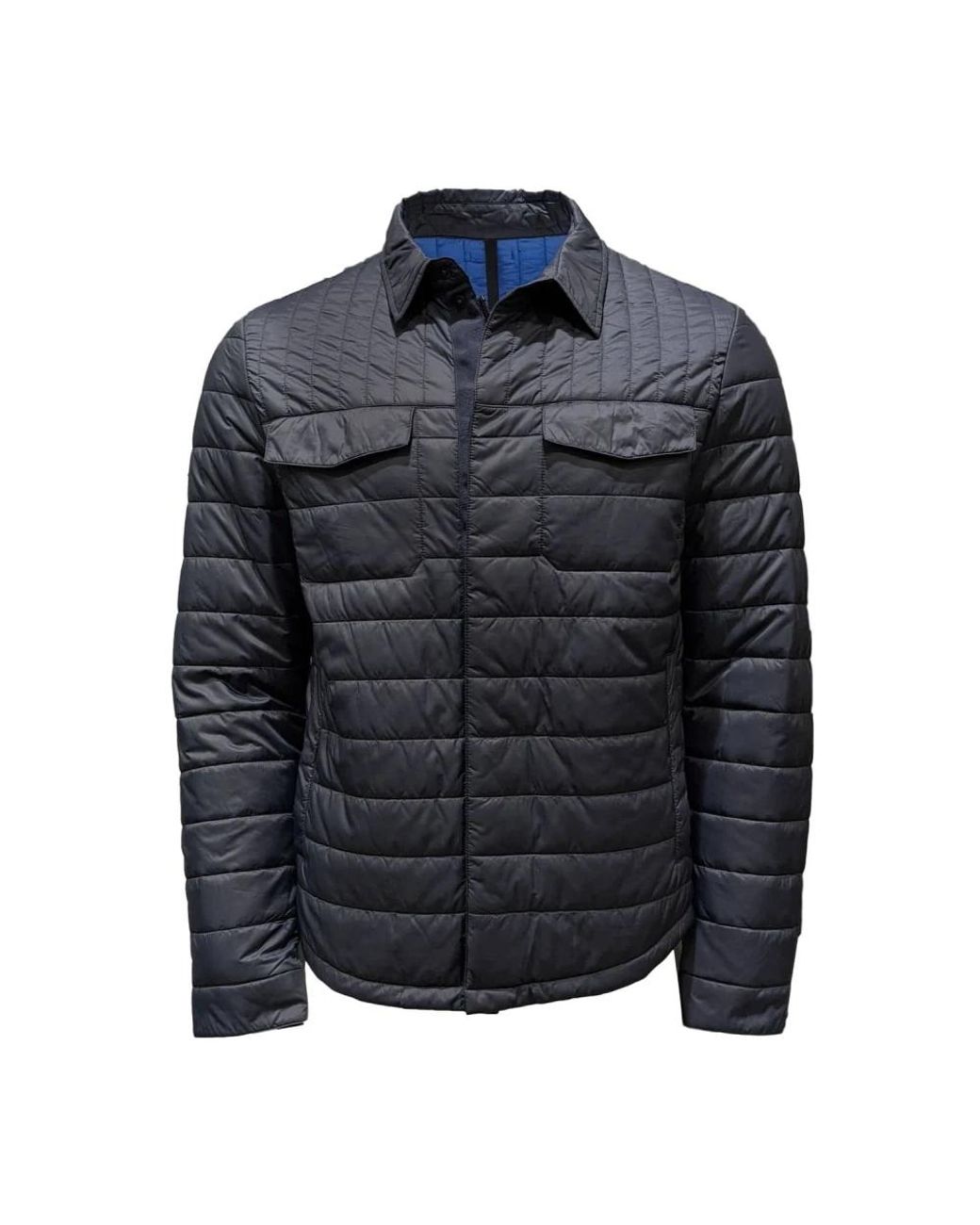 Incotex Blue Winter Jackets for men