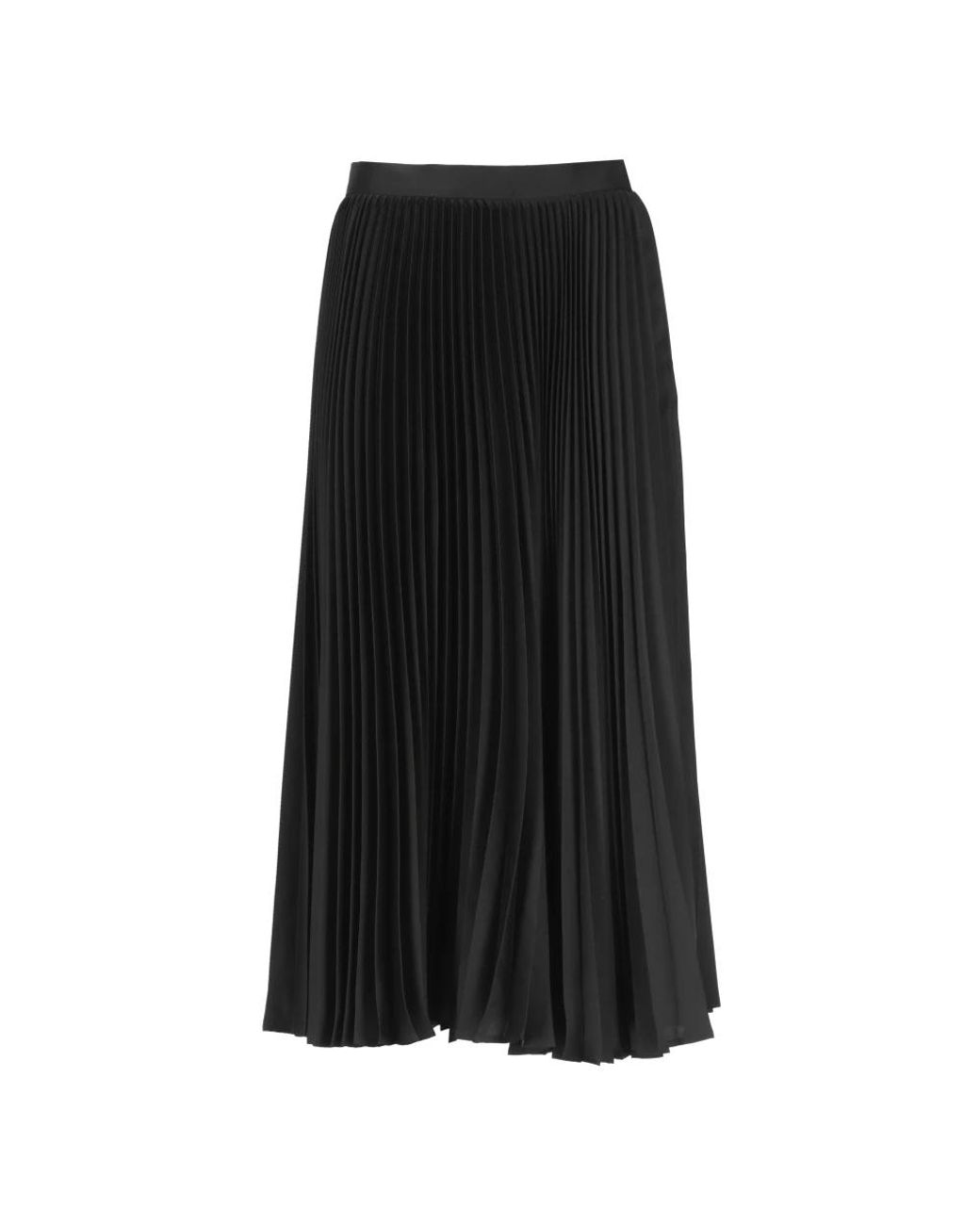 Jil Sander Rokken ,Zwart ,Geplooide Rok in het Black