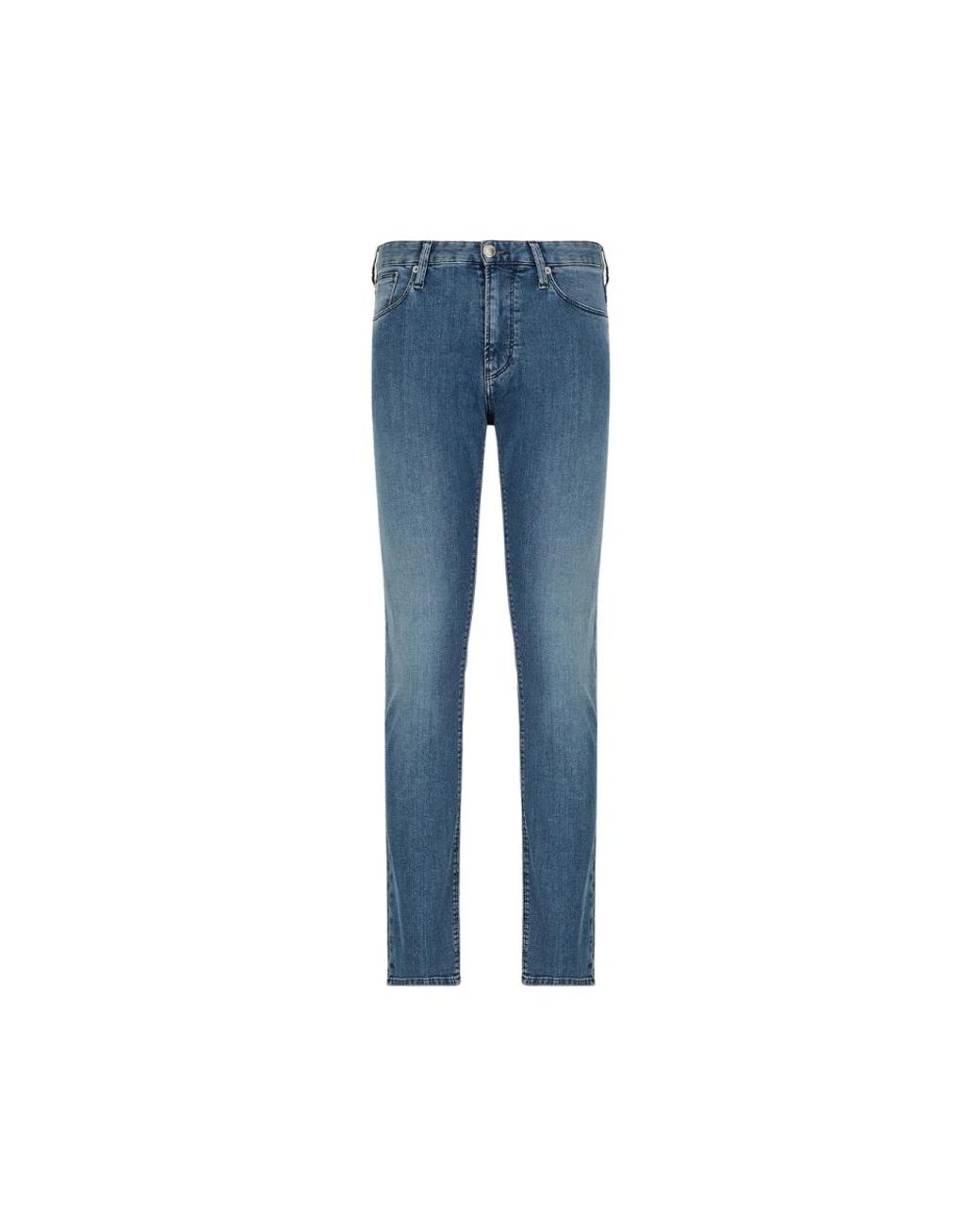 Emporio Armani Blue Slim Fit Jeans for men