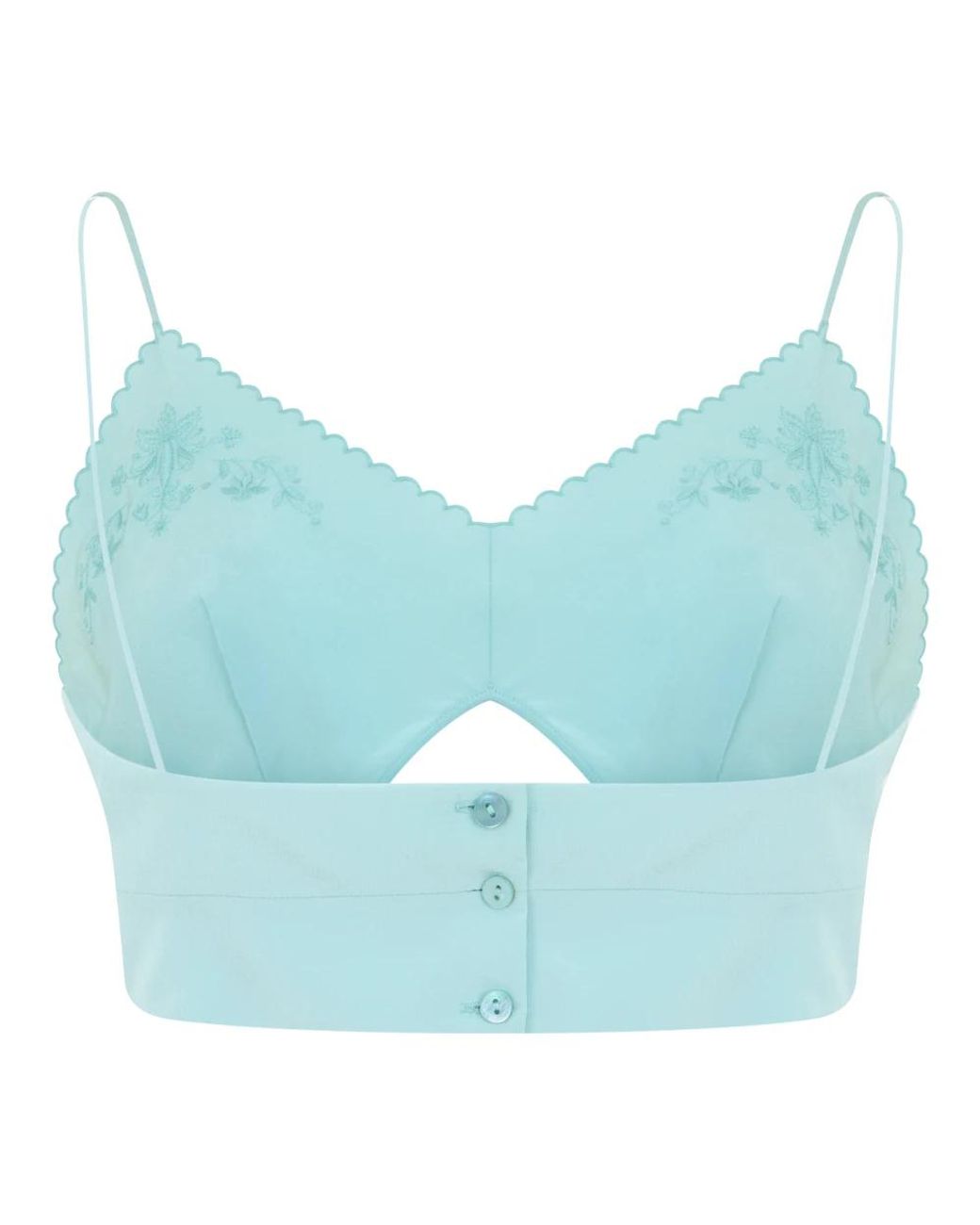 Alberta Ferretti Blue Sleeveless Tops