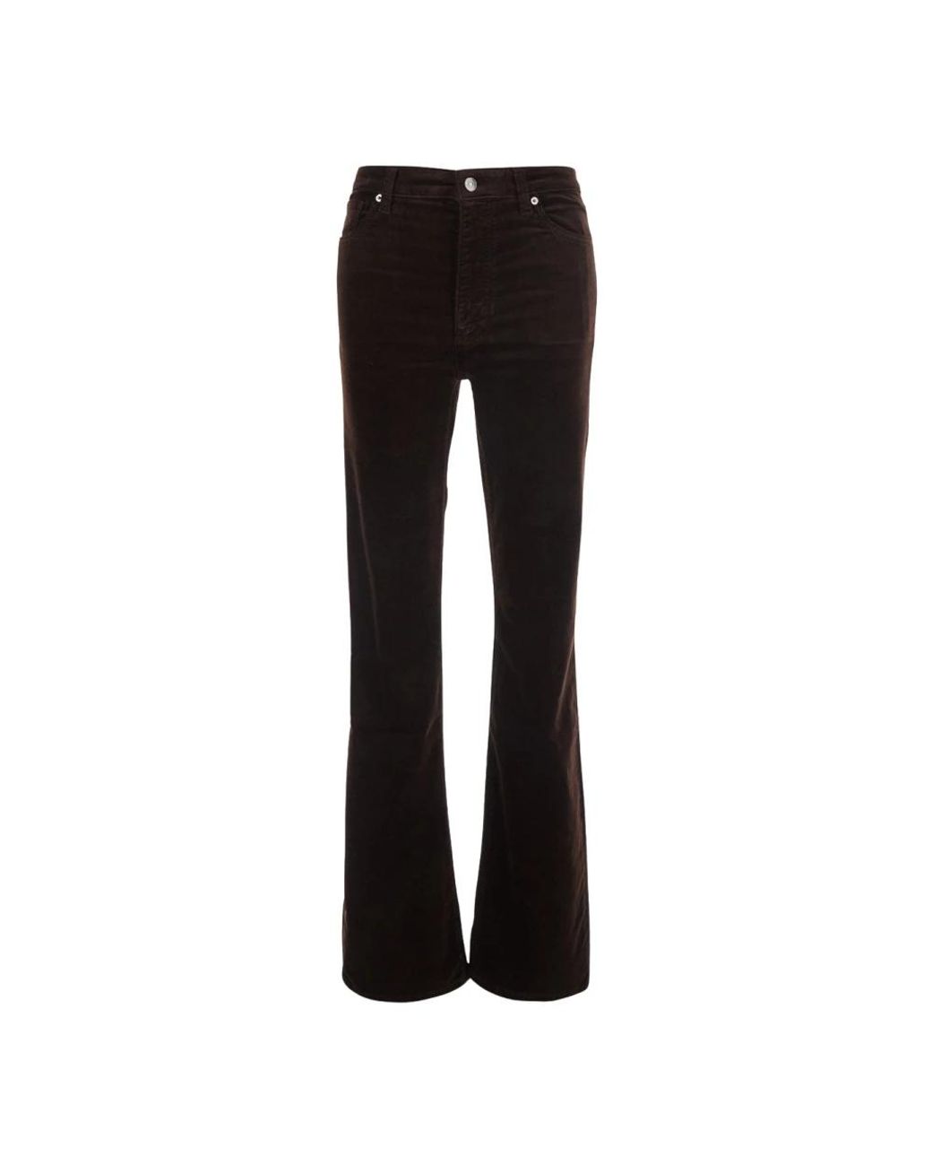 FRAME Black Wide Trousers