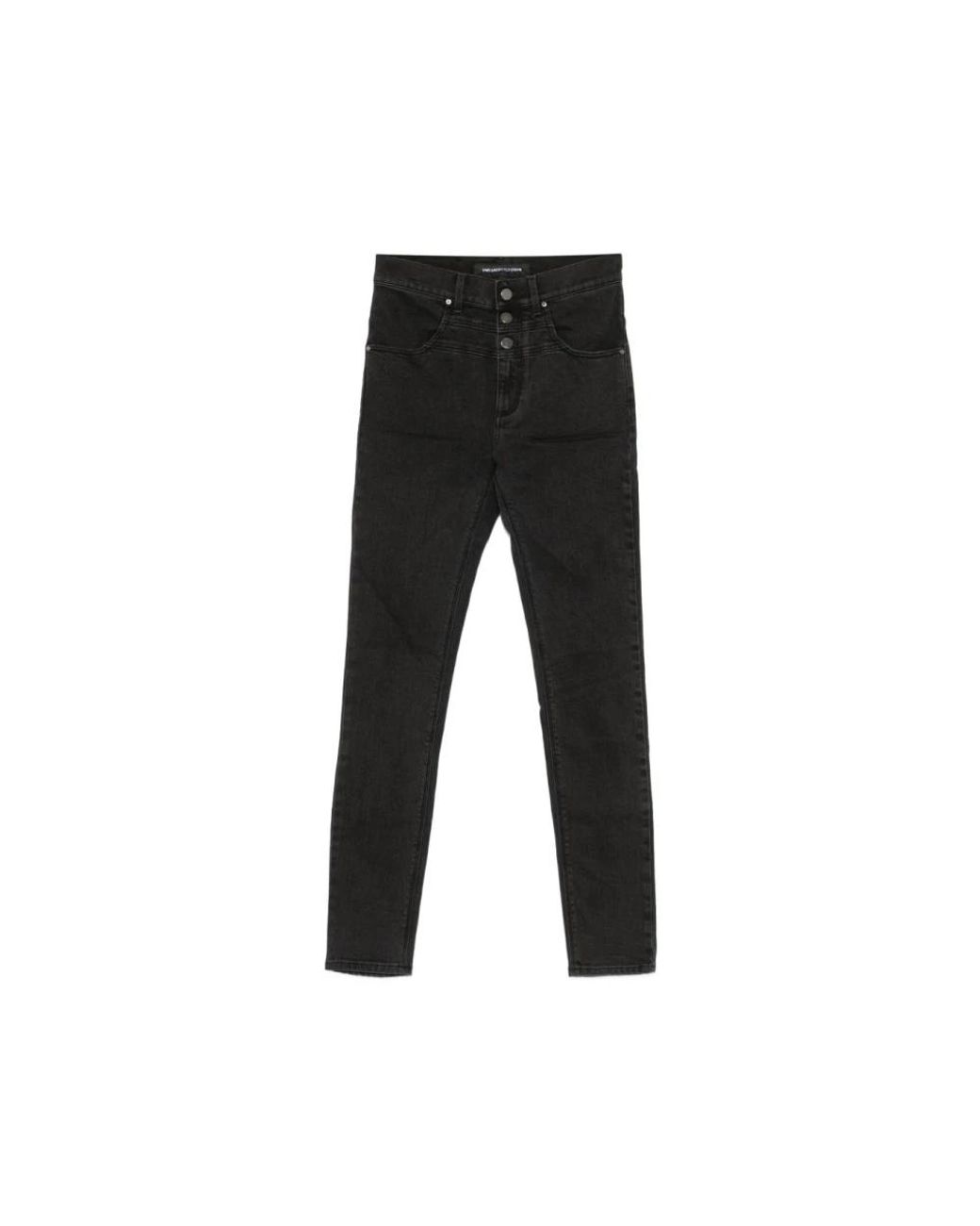 Karl Lagerfeld Black Skinny Fit Jeans