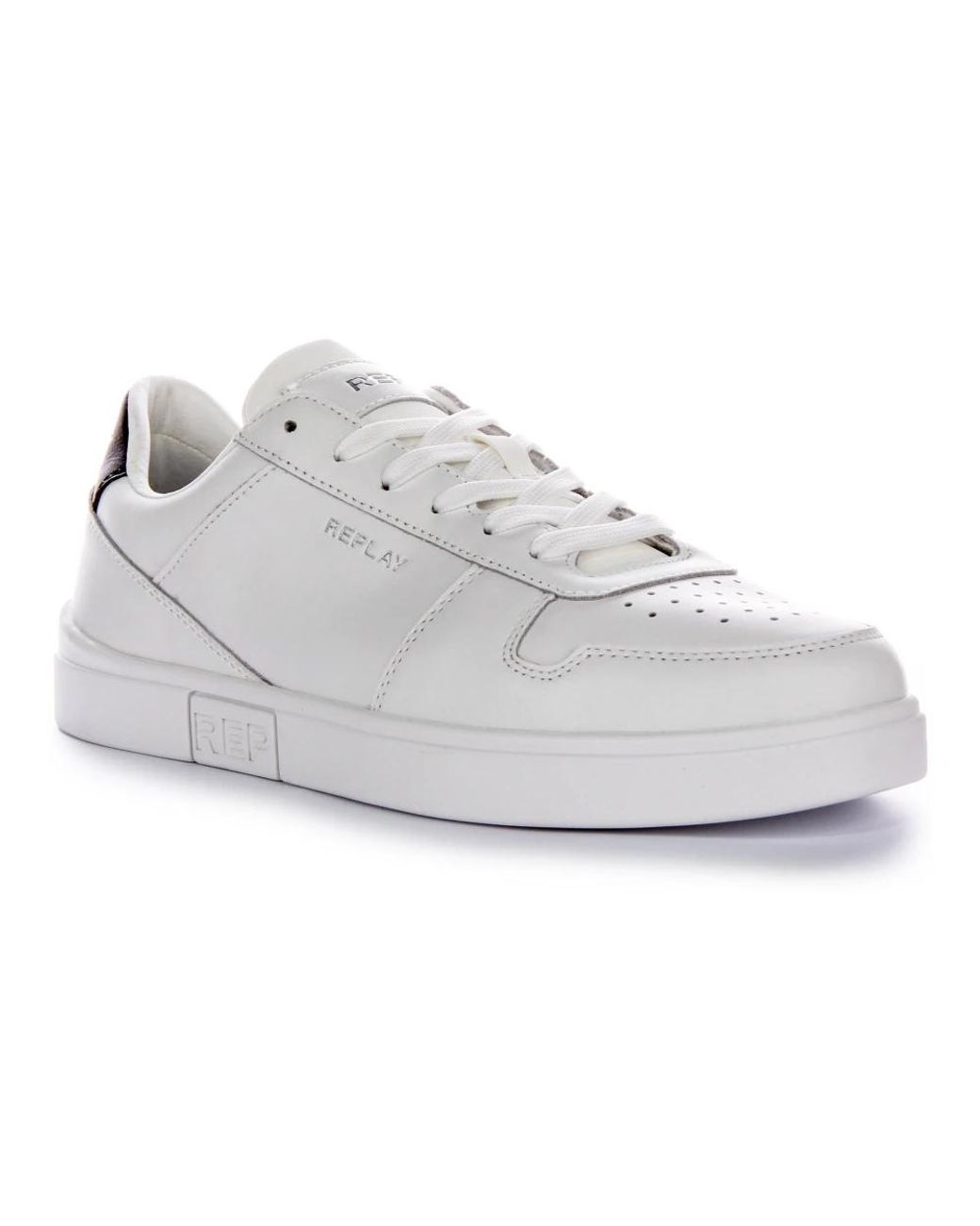 Replay White Sneakers for men
