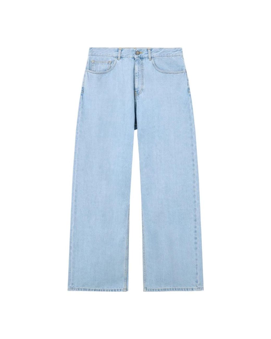 Palm Angels Blue Loose Fit Jeans for men