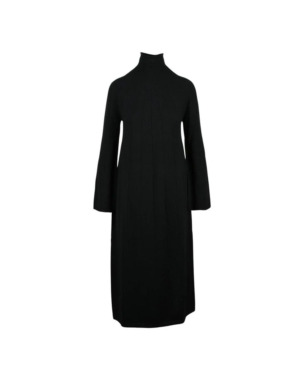 Max Mara Gebreide Jurk in het Black