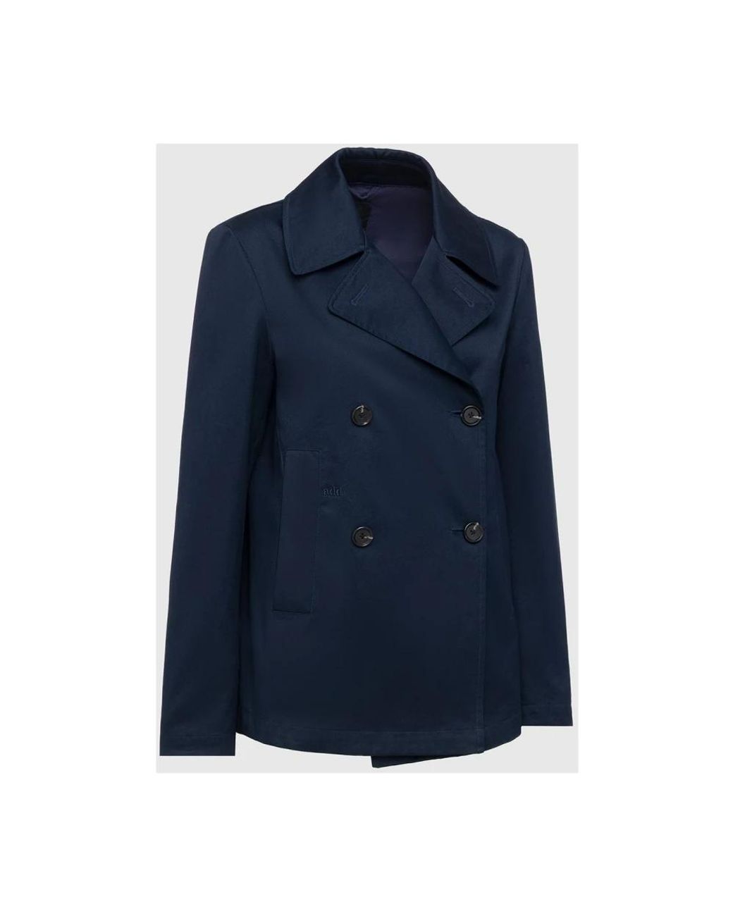 Double-Breasted Coats di Add in Blue