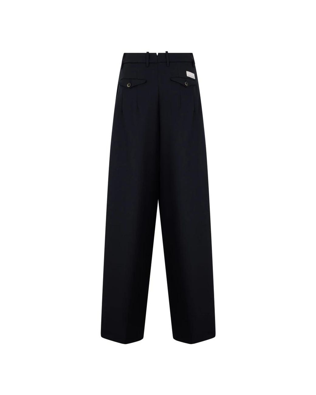 Nine:inthe:morning Blue Cropped Trousers