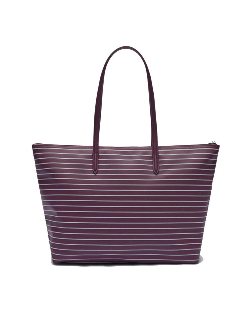 Lacoste Purple Shopping Bags