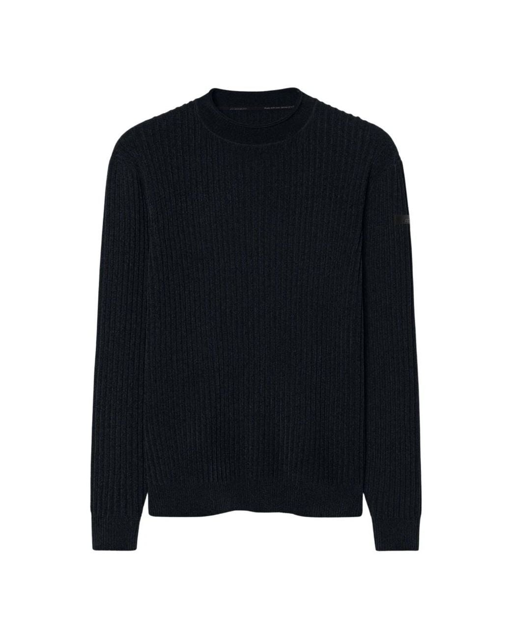 Rrd Black Round-Neck Knitwear for men