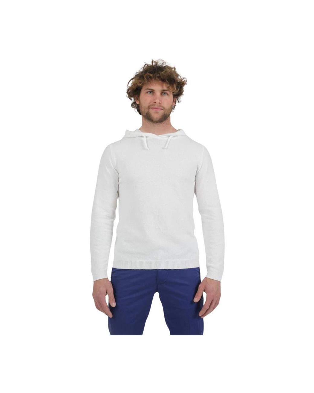 Irish Crone White Hoodies for men