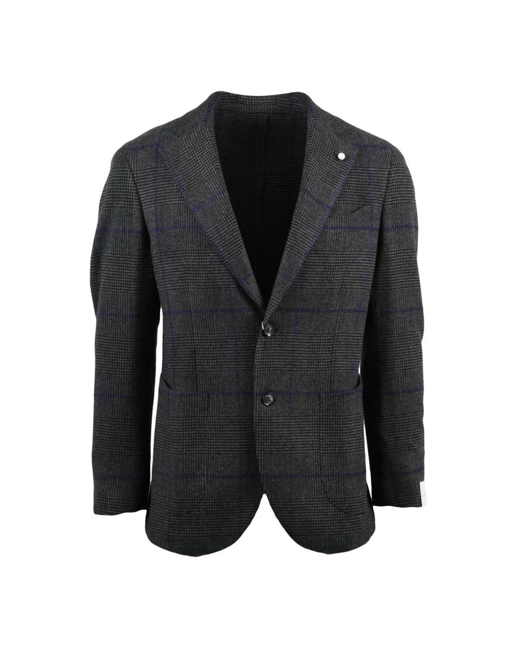 Luigi Bianchi Black Blazers for men