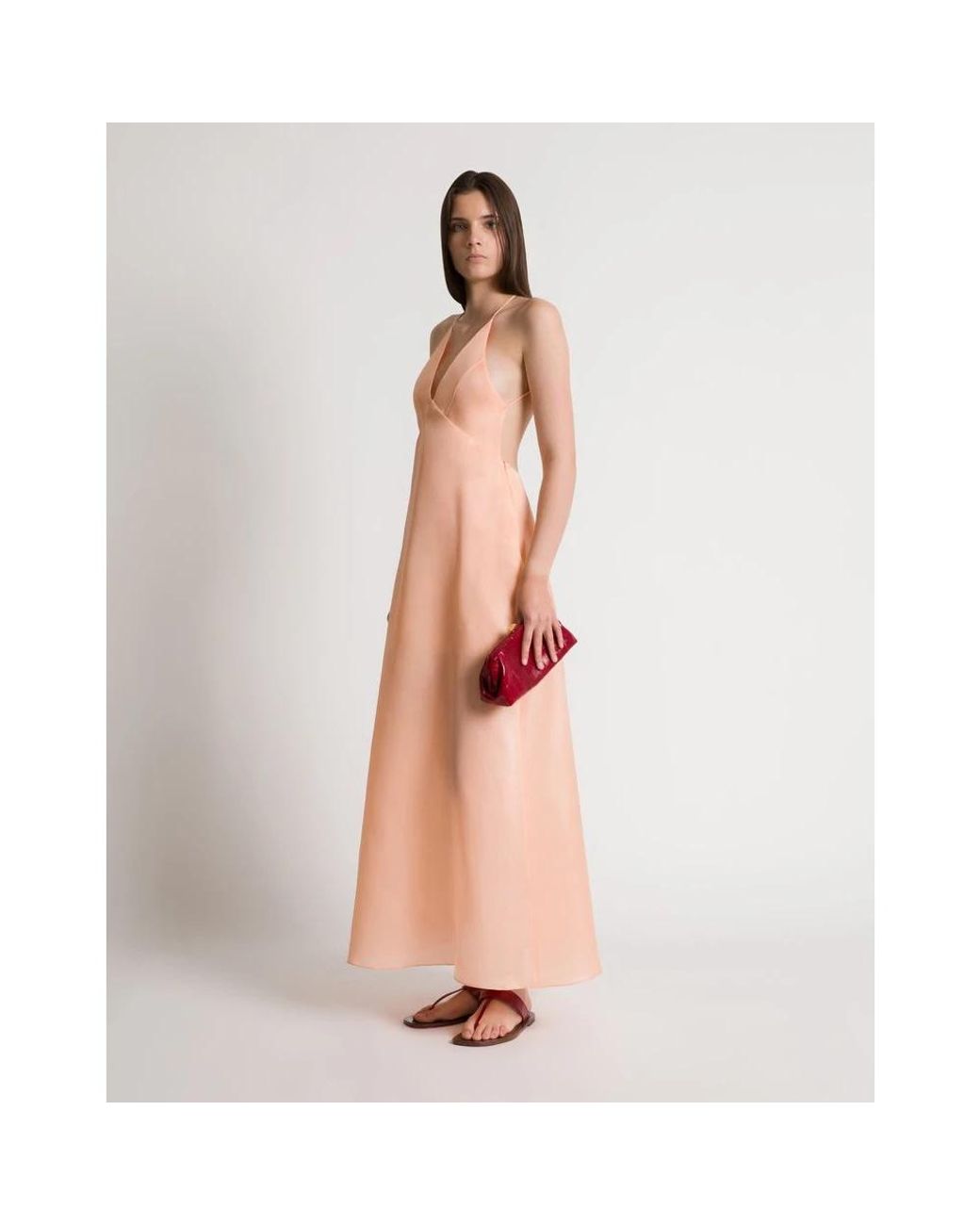 Alberta Ferretti Pink Gowns