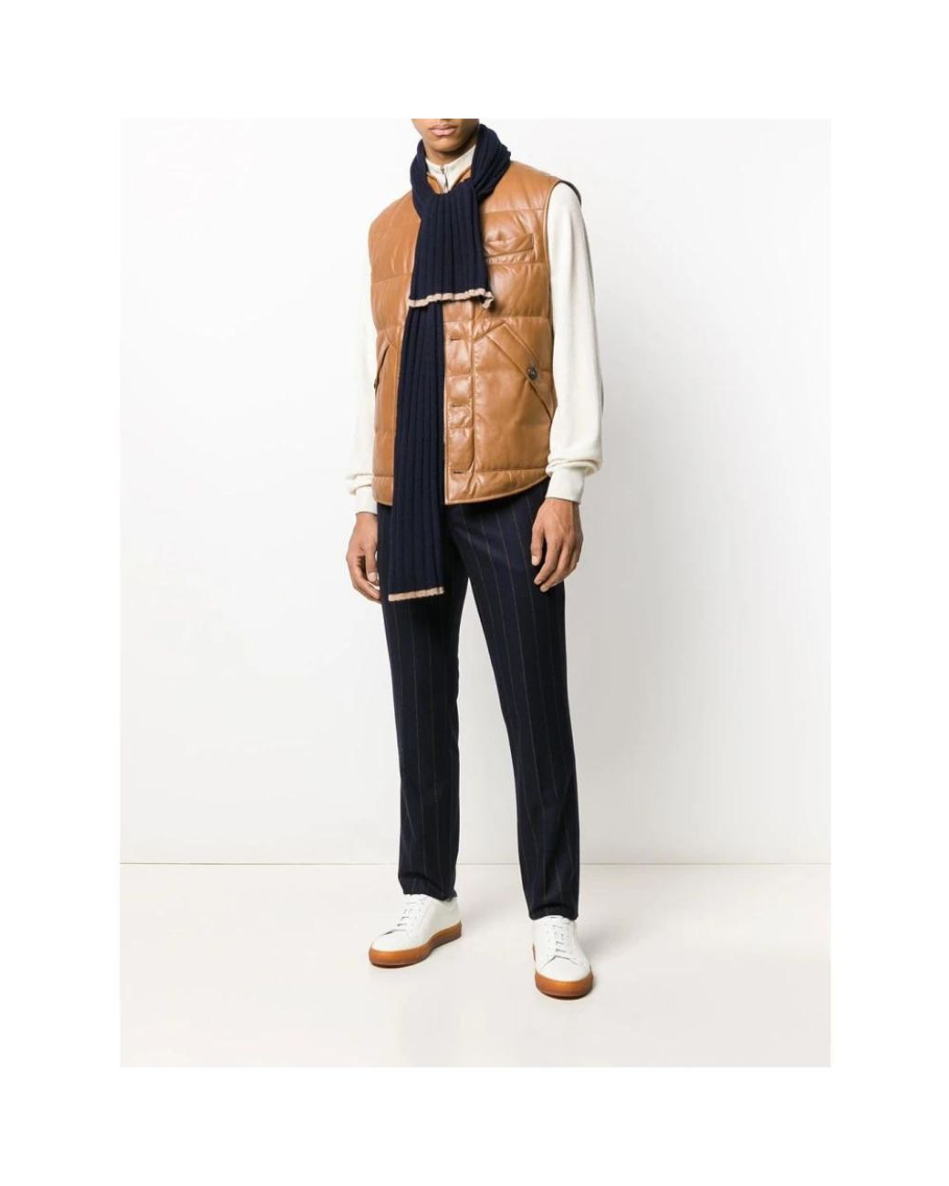 Écharpes et châles Brunello Cucinelli pour homme en coloris Blue