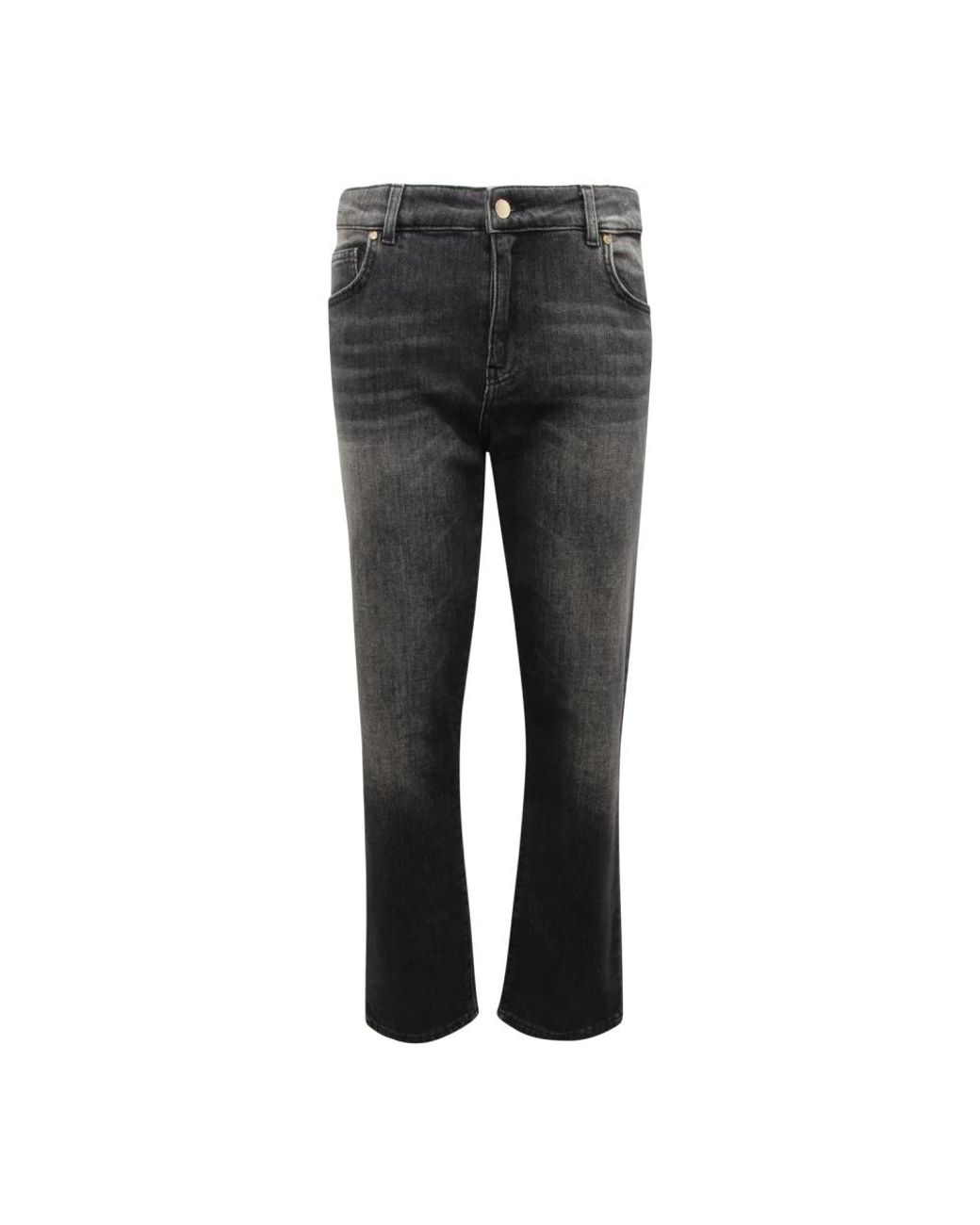 Relish Gray Cropped Jeans