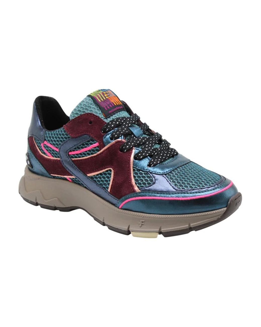 Floris Van Bommel Blue Sneakers