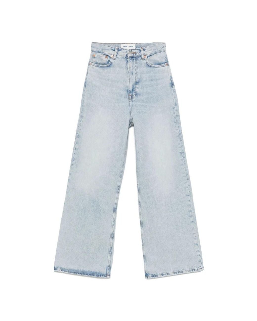 Samsøe & Samsøe Blue Wide Jeans