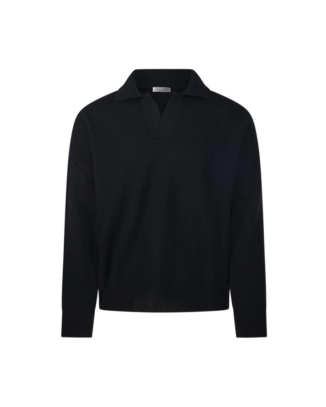 Roberto Collina Black V-Neck Knitwear for men