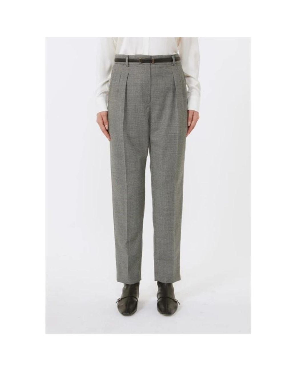 Chinos Max Mara de color Gray