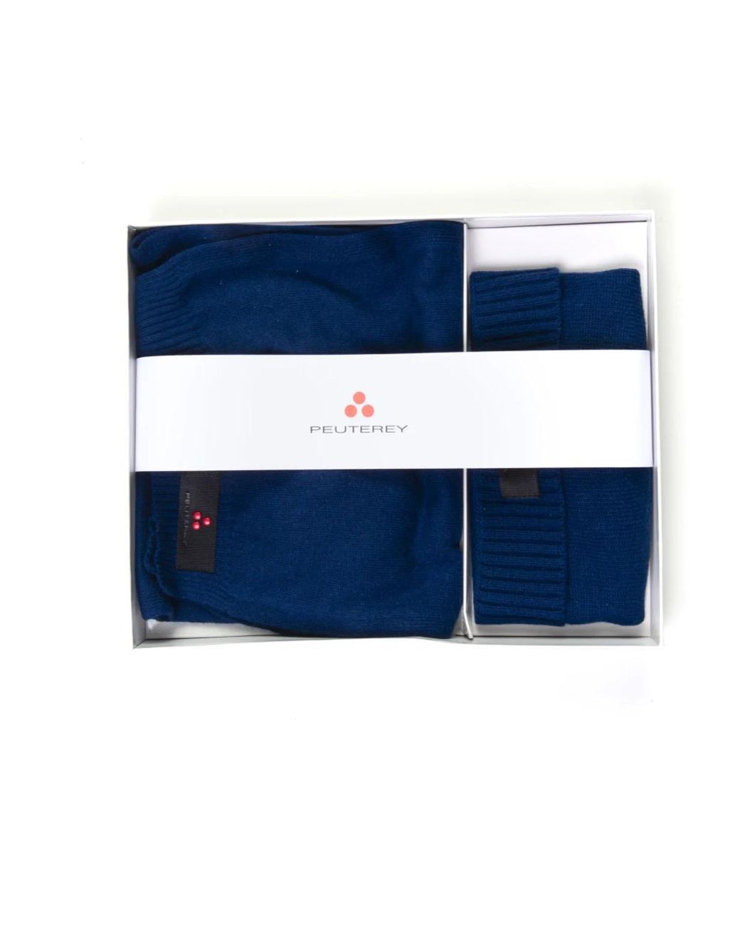 Peuterey Blue Winter Scarves for men