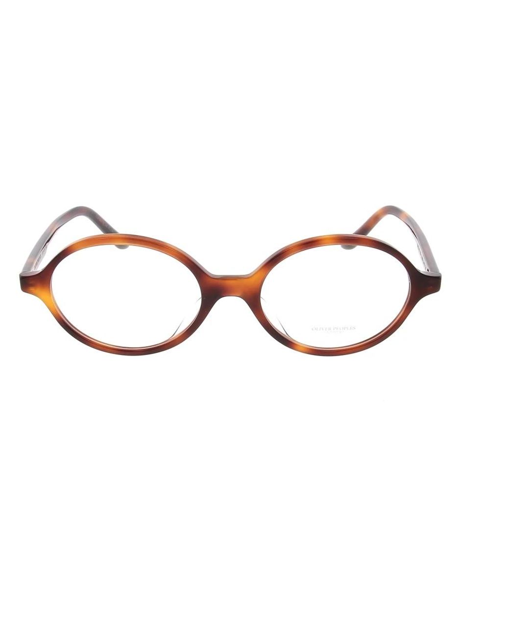Oliver Peoples Brown Glasses