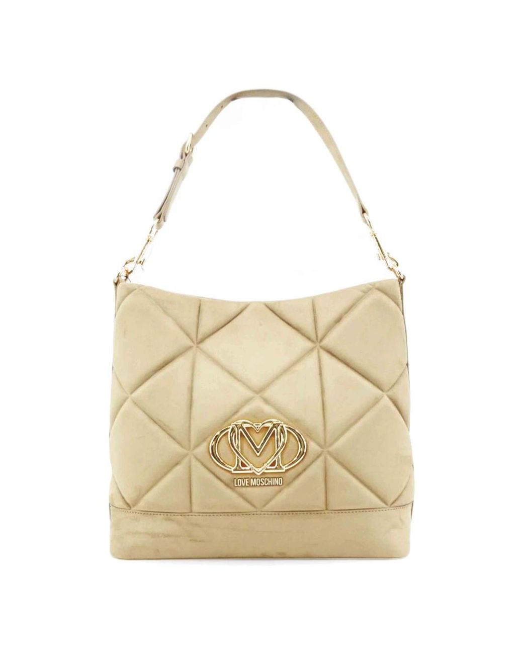 Love Moschino Natural Shoulder Bags