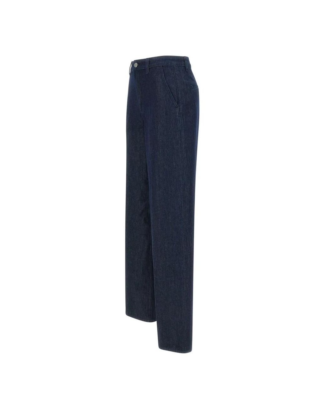 Theory Blue Wide Trousers