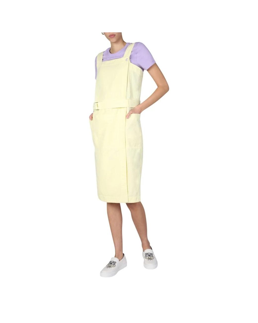 KENZO Yellow Midi Dresses