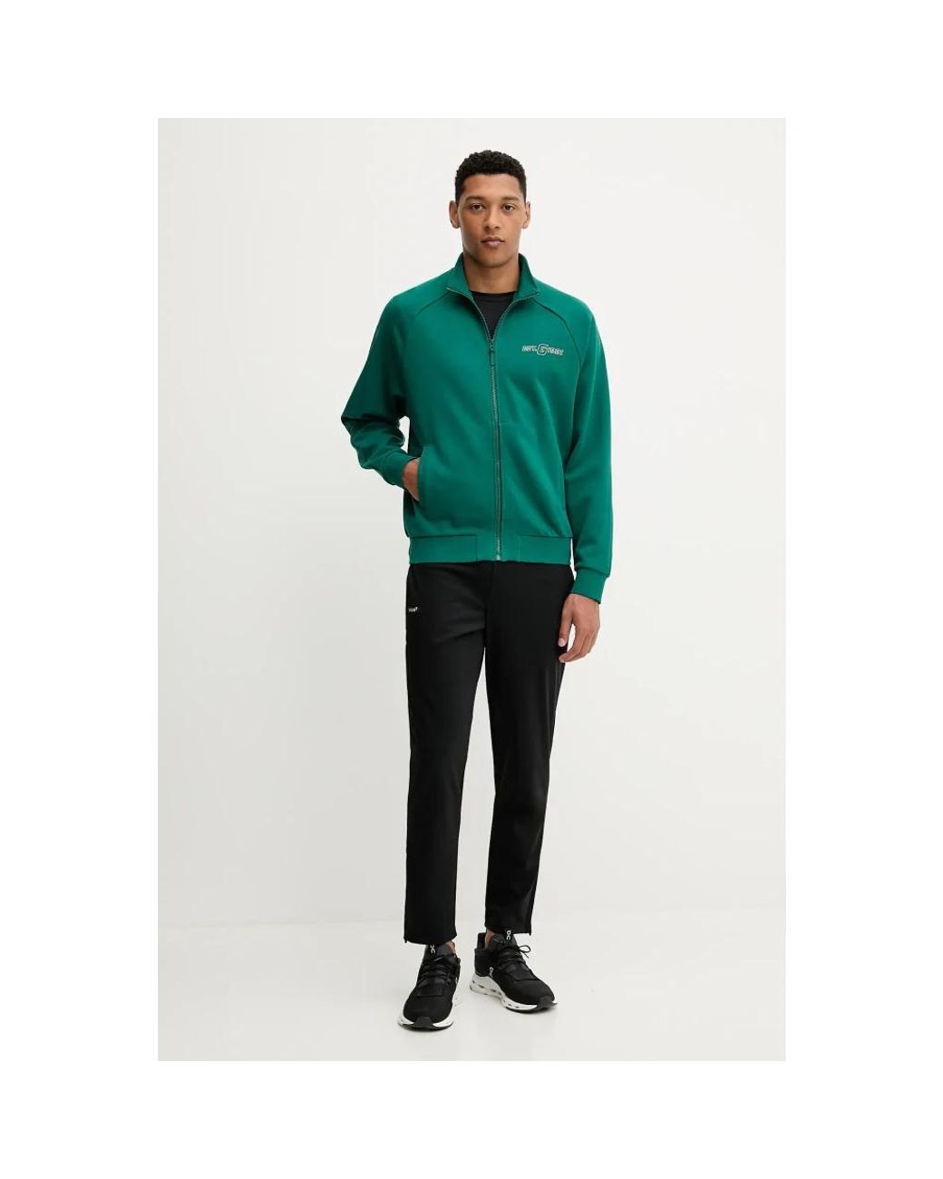 Zip-Throughs di Guess in Green da Uomo