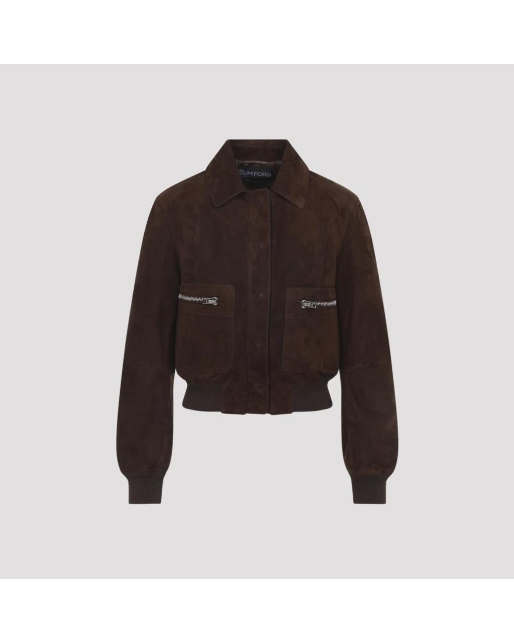 Tom Ford Brown Bomber Jackets