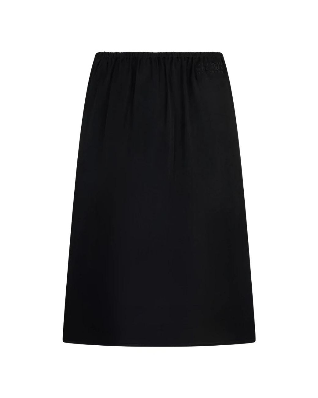 MM6 by Maison Margiela Black Midi Skirts